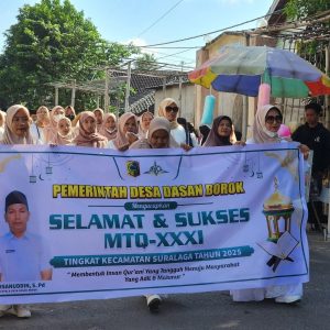 MTQ XXXI Kecamatan Suralaga Dibuka dengan Pawai Taaruf