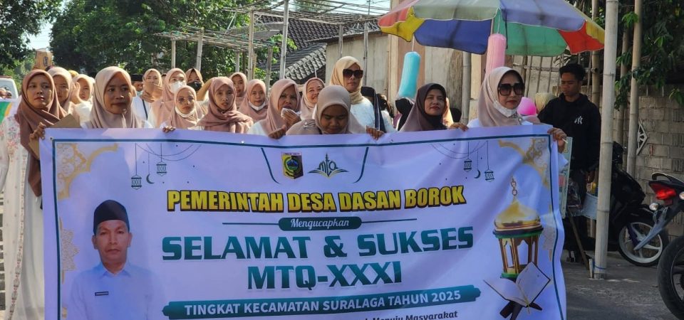 MTQ XXXI Kecamatan Suralaga Dibuka dengan Pawai Taaruf