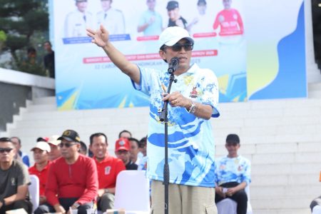 Fokus Pembinaan Generasi Muda, Bupati  Resmi Buka PORKAB POR Usia Dini 2025