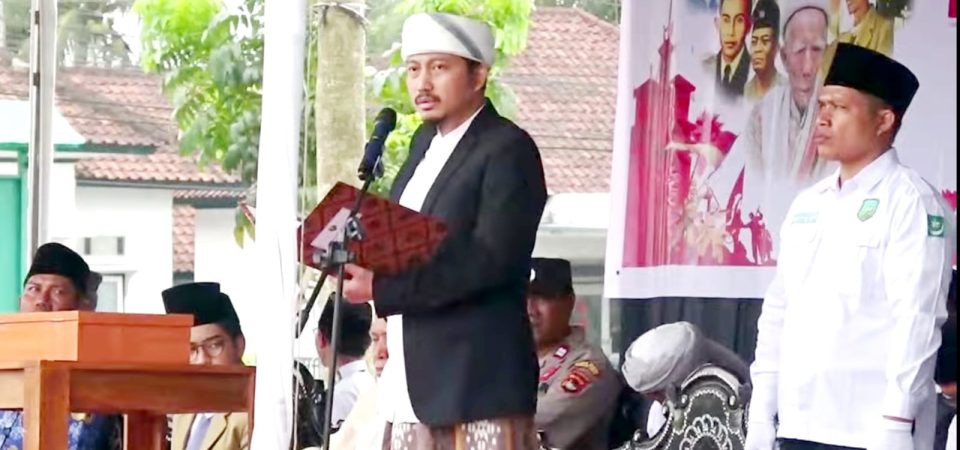 Cucu Pahlawan Nasional jadi Inspektur Upacara Apel Hari Pahlawan di Ponpes NW Anjani