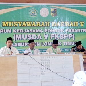Alot, DR TGH Fikri Nakhodai FKSPP Lombok Timur 2025-2030