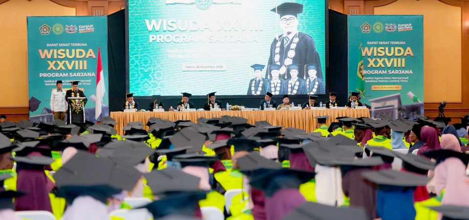 Sebanyak 687 Mahasiswa IAI Hamzanwadi NW Lotim  Diwisuda