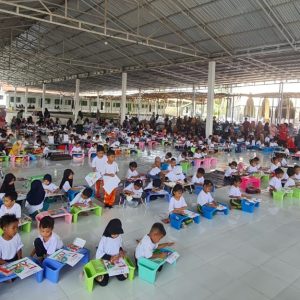 Ratusan Anak TK/RA/PAUD Ikuti Lomba Mewarnai Semarak Hari Pahlawan 2025