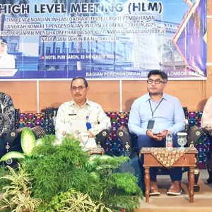 Pemkab Lobar Intensifkan Strategi Kendalikan Inflasi Jelang Nataru