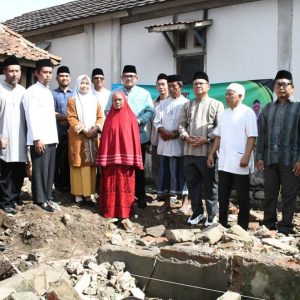 Wabup Lombok Utara Hadiri Peletakan Batu Pertama Program Jubah di Desa Menggala