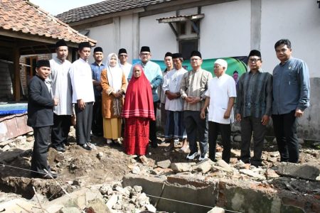 Wabup Lombok Utara Hadiri Peletakan Batu Pertama Program Jubah di Desa Menggala