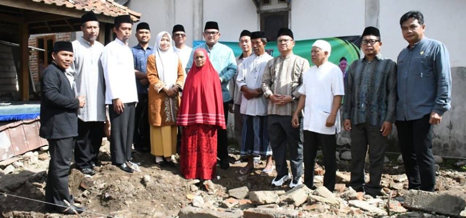 Wabup Lombok Utara Hadiri Peletakan Batu Pertama Program Jubah di Desa Menggala