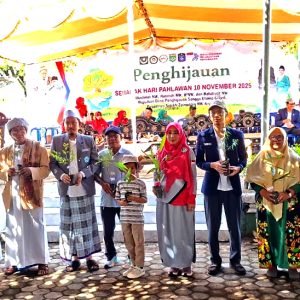 Semarak Hari Kepahlawan, Muslimat NW, Himmah NW, IPNW dan Nahdliyat NW Gelar Penghijauan