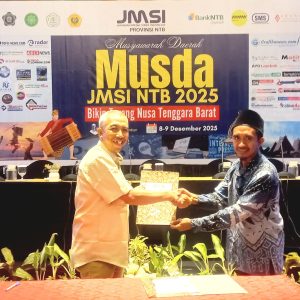 Tingkatkan Literasi Media, Dekan Fak. Dakwah IAIH NW Lotim Tanda Tangan Kerjasama dengan JMSI NTB