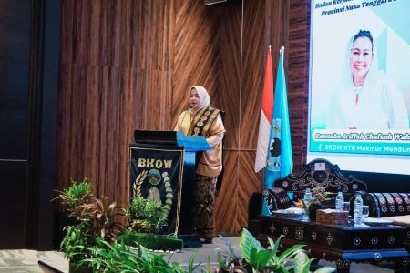 Wagub NTB Ajak BKOW Perkuat Kerjasama Tuntaskan Kemiskinan