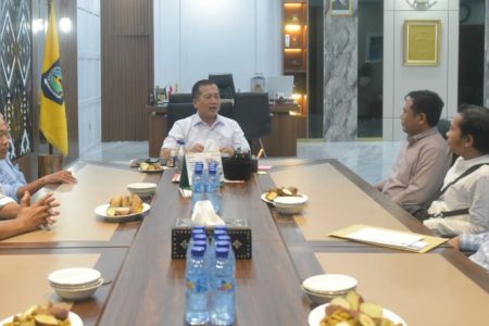 Terima Audiensi PWI NTB, Gubernur Iqbal Sebut Siap Berkolaborasi dengan Jurnalis
