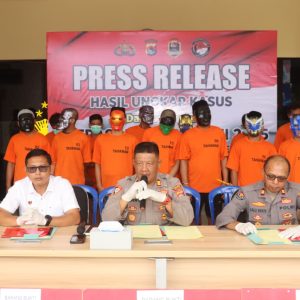 Operasi Antik Rinjani 2025, Polres Loteng Ungkap 11 Kasus, Amankan 14 Tersangka