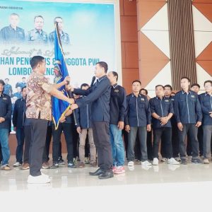 Ketua PWI NTB Ikliluddin, Kukuhkan Pengurus PWI Lombok Tengah