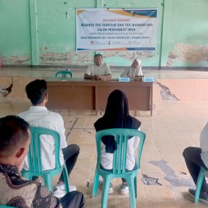 Pemdes Gereneng Lakukan Tes Akademik dan Uji Kompentesi Perangkat Desa