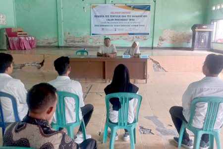 Pemdes Gereneng Lakukan Tes Akademik dan Uji Kompentesi Perangkat Desa