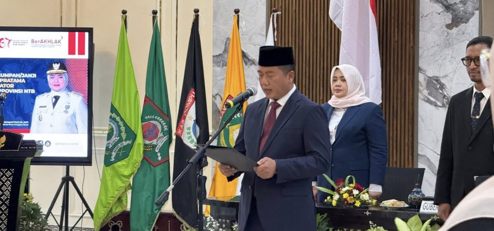 Lakukan Mutasi, Gubernur NTB : Penataan Jabatan Memastikan Birokrasi Bekerja Efektif  