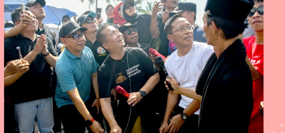 Resmikan Pertokoan Masjid Jamik al Akbar Masbagik, Ini Pesan Gubernur Iqbal