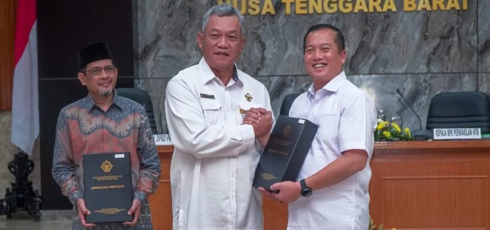 Gubernur NTB Tegaskan LHP-BPK Cermin Perbaikan Pembangunan NTB