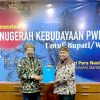 Walkot Mataram Mohan Roliskana Ditetapkan sebagai Penerima Anugerah Kebudayaan PWI 2026