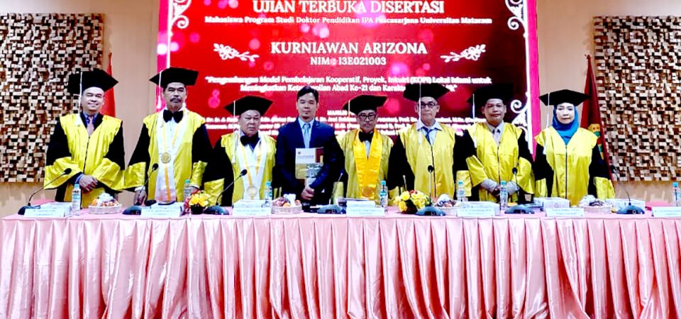 Kurniawan Arizona Sukses Jalani Ujian Terbuka Disertasi, Lahirkan Model Pembelajaran KOPI Lokal Islami