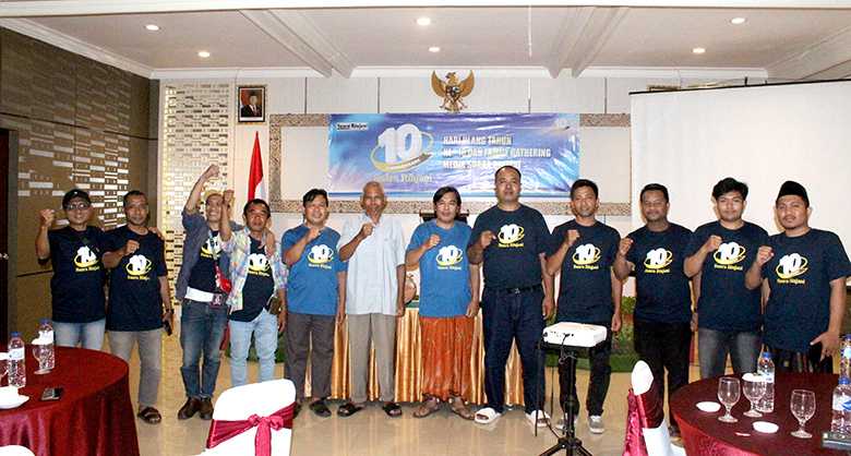 Rayakan HUT ke-10 Suara Rinjani, Perkuat Komitmen Jurnalisme Informatif dan Edukatif