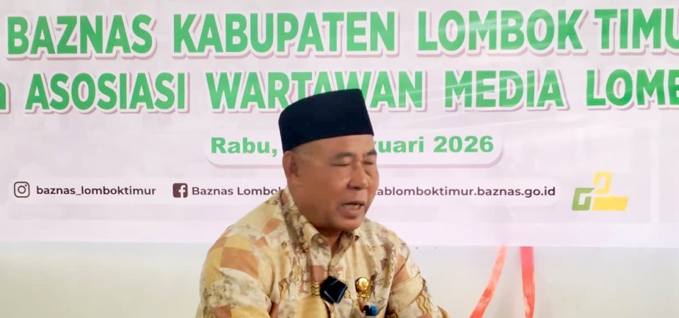 Jalin Kerjasama, Baznas Lotim Gelar Coffee Morning Bersama Organisasi Jurnalis