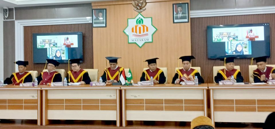 Rektor IAIH NW Lotim jadi Penguji Utama II Promosi Doktor M Zuhri di UIN Mataram