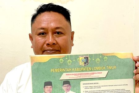 Bupati Lotim Keluarkan SE  Pelarangan  Warung Makan Buka Siang Hari Selama Ramadhan