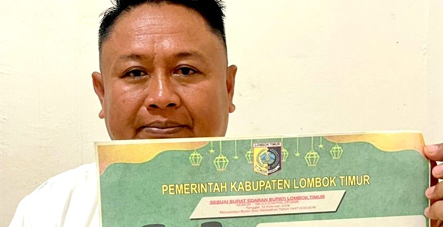 Bupati Lotim Keluarkan SE Pelarangan Warung Makan Buka Siang Hari Selama Ramadhan