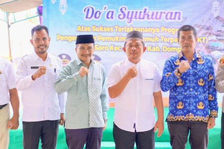 Doa Syukuran PPKT, Wabup Dompu: Buktikan Kesejahteraan Masyarakatnya