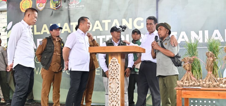 Mentan Amran Kunjungi NTB, Gubernur Tegaskan Komitmen Jadikan NTB Pilar Ketahanan Pangan Nasional