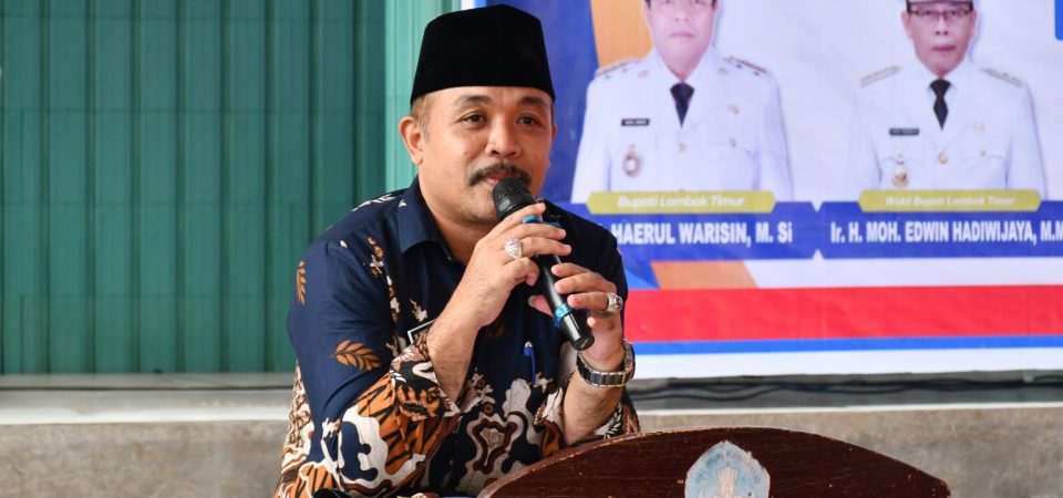 Kadis Dikbud Lotim Minta Kepala Sekolah Dukung Inovasi dan Prestasi Guru