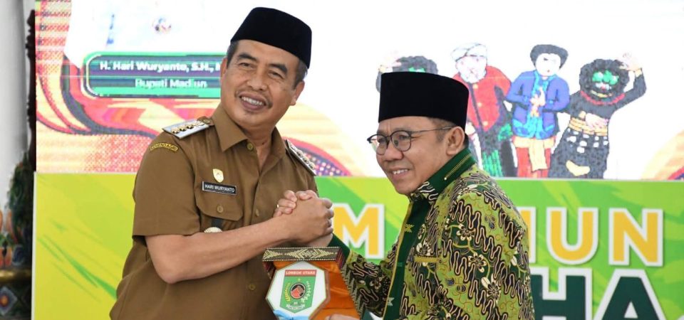 Langkah Strategis Bupati KLU dan Madiun Bersinergi Bangun Daerah Lewat MoU Sister City
