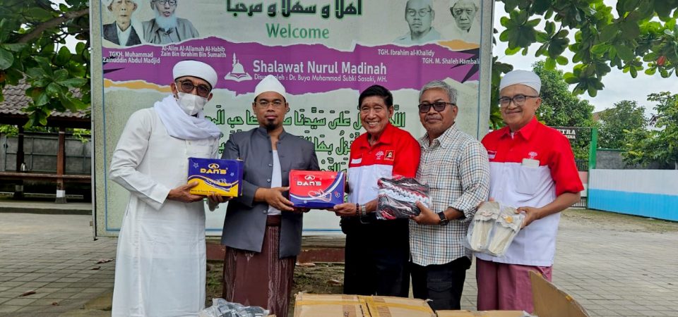 Ramadhan, INTI dan JMSI NTB Berbagi Berkah di Ponpes Nurul Madinah Kuripan