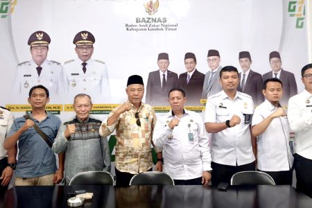Jelang Ramadhan, Kalapas Selong Kunjungi Baznas Lotim