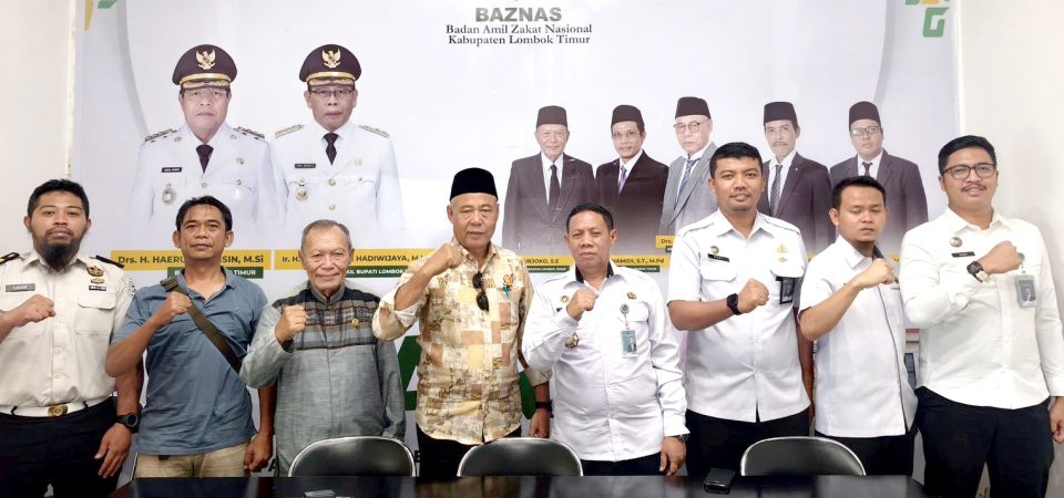 Jelang Ramadhan, Kalapas Selong Kunjungi Baznas Lotim