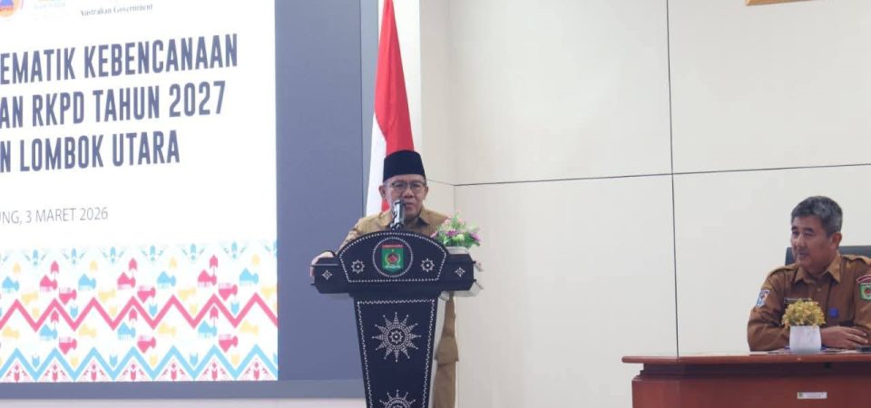 Sinergi Mitigasi Bencana, Bupati Najmul Akhyar Hadiri Musrenbang Tematik RKPD 2027