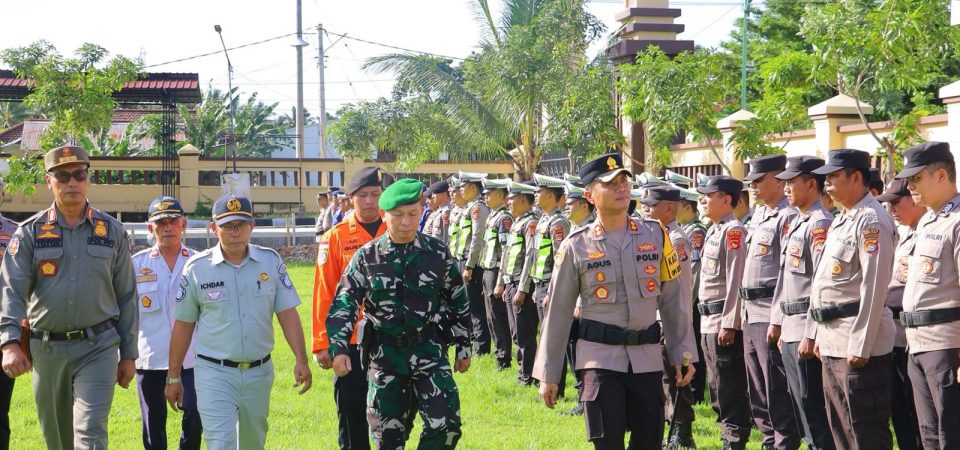 Polres Lombok Utara Gelar Apel Operasi Ketupat Rinjani 2026, Siap Amankan Mudik Lebaran