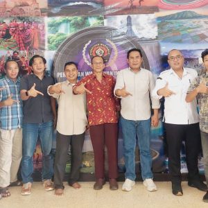 PWI NTB Terima Audiensi Dekan dan Mahasiswa FISIPol Universitas 45 Mataram