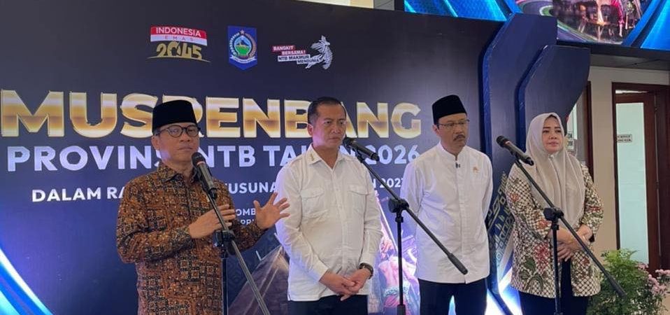Dua Menteri Kompak Apresiasi Arah Pembangunan NTB, Musrenbang 2026 Tegaskan Sinkronisasi Pusat–Daerah