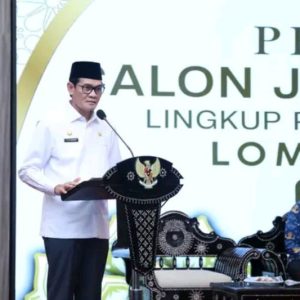 Wabup Lepas Calon Haji ASN, Minta Doakan Kemajuan Lombok Tengah