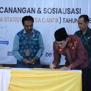 Pemkab Lombok Tengah dan BPS Perkuat Sinergi Data