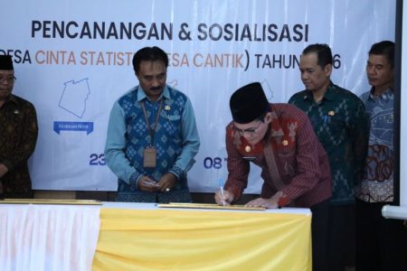Pemkab Lombok Tengah dan BPS Perkuat Sinergi Data
