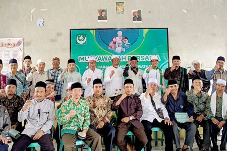 PCNW Kecamatan Montong Gading Gelar Musancab Bersama
