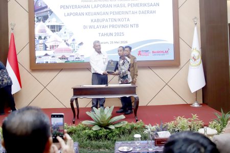 Pemkab Lombok Tengah Raih Opini WTP Ke-14 Secara Berturut