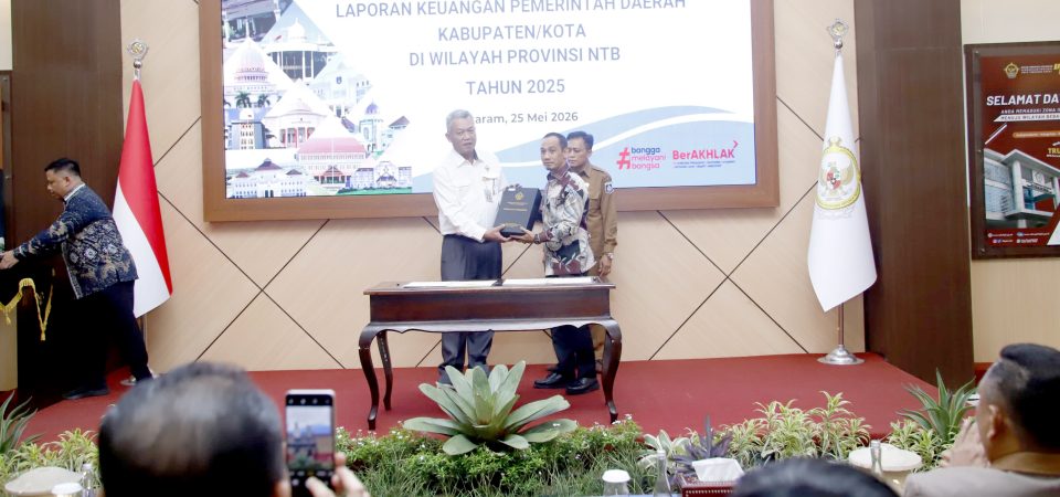 Pemkab Lombok Tengah Raih Opini WTP Ke-14 Secara Berturut