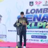 Wabup Nursiah Buka Lomba Senam Meriahkan HLUN ke-30