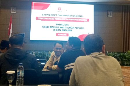 BRIN dan Komisi X DPR RI Perkuat Jurnalisme Sains di NTB di Tengah Era AI