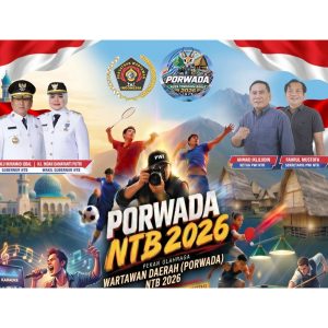 Persiapan Porwada PWI NTB 2026 Rampung 100 Persen, Gubernur Iqbal Dijadwalkan Hadir