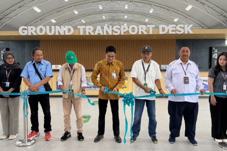 Tingkatkan  Pelayanan Penumpang, Bizam Resmikan Ground Transport Desk